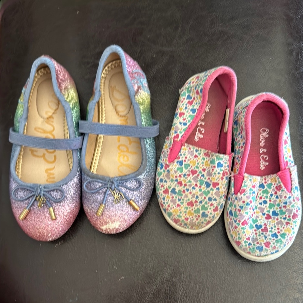 OshKosh B'gosh Kids Glitter and Floral Shoes Set